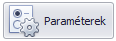 A "Paraméterek" feliratú gomb sikere SQL kapcsolat esetén elérhetővé válik, amivel a Kontrolling rendszerparaméterei egyből megtekinthetők, beállíthatók lesznek.